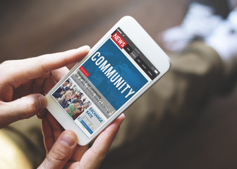 Wall Mural - newsletter travel article website online concept