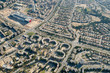 Bird view to Beer-Sheva city - capital of the Negev. Israel