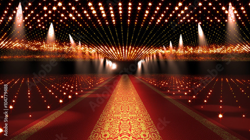 Fotomural Red Carpet Festival Glamour Scene
