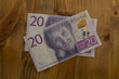 Swedish 20 kronor bill