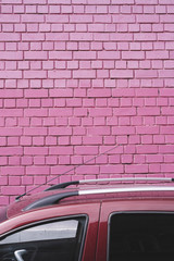 Sticker - pink wall