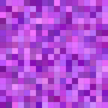 Purple Color Square Mosaic Background