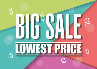 Poster - Big sale design 