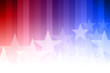Blue and Red Star Background