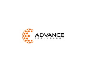 Wall Mural - tech logo