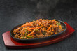 韓国グルメ　プルコギ Korean beef dish bulgogi
