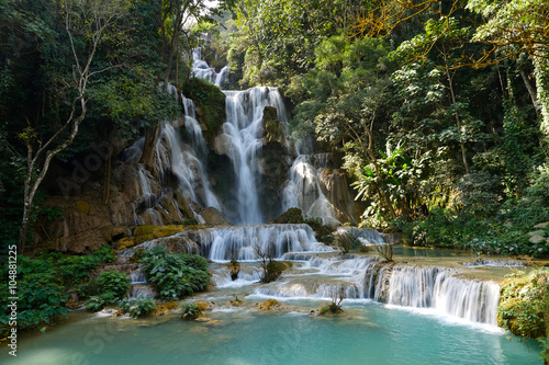 Fotografia  Kuang Si Waterfall, Luang Prabang, Laos