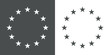 © teracreonte - Icono plano estrellas de Union Europea #1