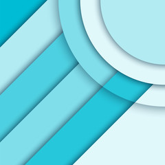 Wall Mural - Material design background. Modern colorful vector background, trendy geometrical template. Abstract vector illustration. Blue Flyer, brochure, report cover.