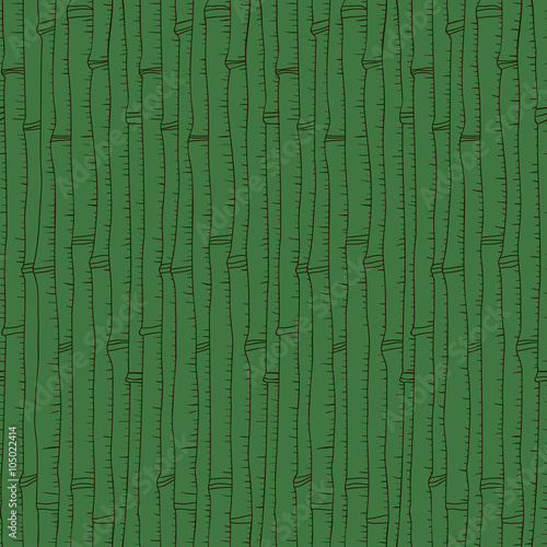 Seamless Vector Bamboo Pattern Ink Bamboo Texture Hand Drawn Green Bamboo Background Ready Design For Textile Fabric Surface Textures Packaging Buy This Stock Vector And Explore Similar Vectors At Adobe Stock