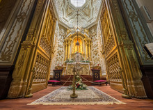 Stunning Altar In The San Sebastian Church