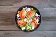 Healthy greek salad