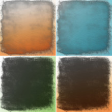 Abstract Color Backgrounds With Dots