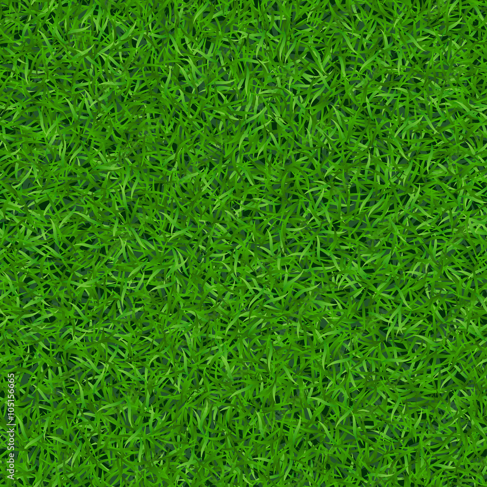 Green grass seamless pattern. Background lawn nature. Abstract field ...