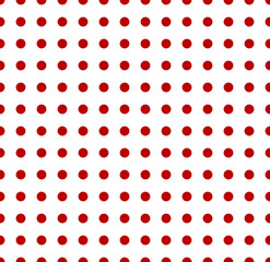 Fototapete - Polka dots pattern. Seamlessly repeatable dotted, circle backgro
