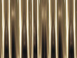 A glossy shiny pleated silk texture curtain background in gold