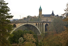 Adolphe Bridge In Luxembourg City