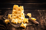 Fototapeta Niebo - cheese