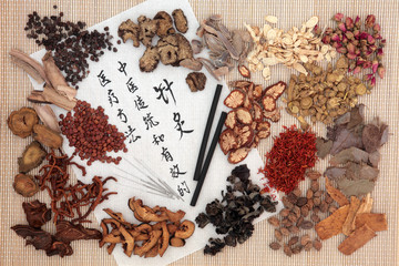 Wall Mural - Chinese Herbal Medicine