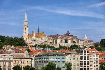 Poster - City of Budapest Cityscape Skyline in Hungary