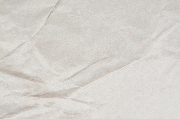 Wrinkled packaging paper background