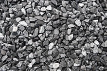 Pattern Grey Gravel Granite Texture Background For Mix Rock Concrete Pattern In Construction Industrial. Small Gray Pebble On Ground Or Floor. Vintage And Retro. Close Up.