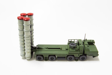 Wall Mural - Anti aircraft missile model toy