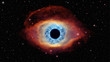 Eye of God in nebula Helix. Pictures was based on photo from official NASA site.