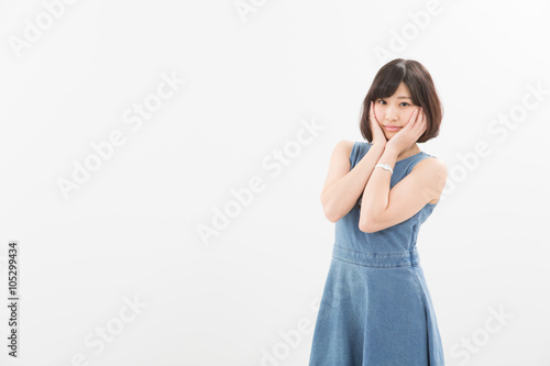 照れる女性 Stock 写真 Adobe Stock 照れる女性 Stock 写真 Adobe Stock