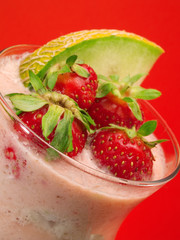 Poster - Cocktails Collection - Strawberry and Watermelon Smoothie