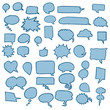 © olllikeballoon - vector set of Speech Bubbles