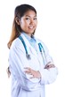 © WavebreakmediaMicro - Asian doctor with arms crossed looking at the camera