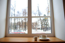 Morning Coffee On The Window