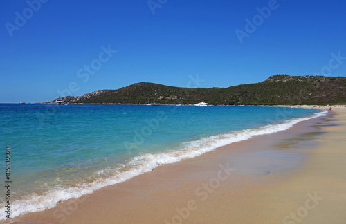 Plage De Tralicetu En Corse Du Sud Buy This Stock Photo