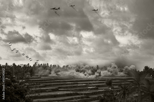 Fotografía Vietnam War - Artist recreation