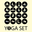 © satika - yoga stick man