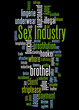 © kalpis - Sex Industry, word cloud concept 4