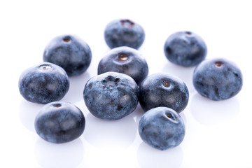 Wall Mural - Fresh blueberries