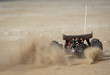 remote control car running on sand