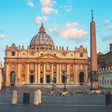 St. Peters Basilica In Vatican City