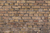 Fototapeta Desenie - Old weathered brick wall, texture, background