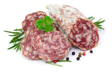 Canvas Print - Kräuter Salami