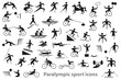 Paralympic sport icons