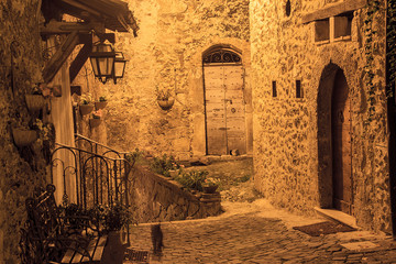 Wall Mural - Scorcio di un paese