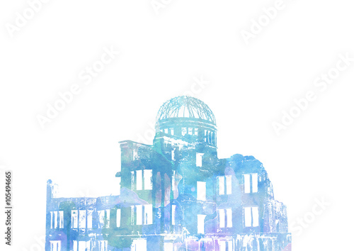 原爆ドーム Adobe Stock でこのストックイラストを購入して 類似のイラストをさらに検索 Adobe Stock