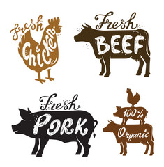 Wall Mural - Farm Animal and text