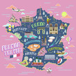 © JoyImage - France travel map