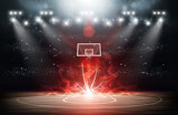 Fototapeta  - Basketball arena