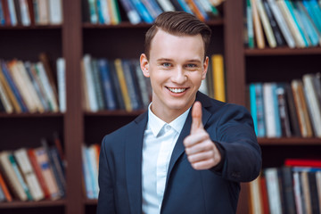 Photo of young stylish man