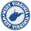 West Virginia stamp